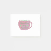 Ik hou heel veel van Matcha Post-it® Notes (Voorkant)