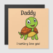 Ik hou helemaal van je papa! Mooie Vaderdag Schild (Voorkant / Achterkant)