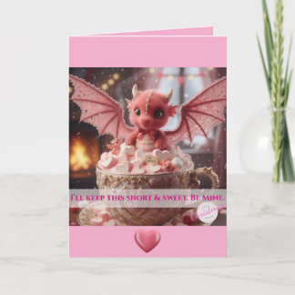 Ik hou het kort en bondig. Wees van mij. V-day kaa Kaart