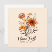 Ik hou het meest van de herfst (Voorkant / Achterkant)