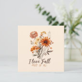 Ik hou het meest van de herfst (Staand voorkant)