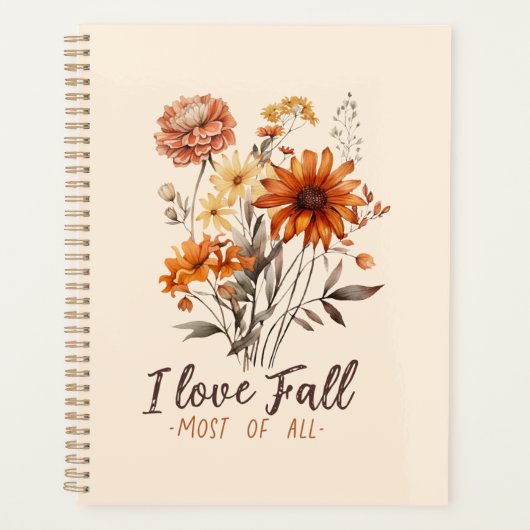 Ik hou het meest van Herfst - Autumn Foliage Planner (Voorkant)