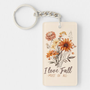 Ik hou het meest van Herfst - Autumn Foliage Sleutelhanger