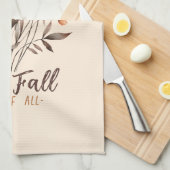 Ik hou het meest van Herfst - Autumn Foliage Theedoek (Quarter Fold)