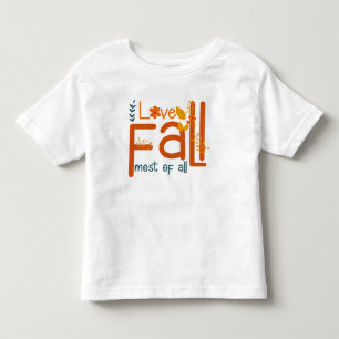 Ik hou het meest van herfst – herfst esthetisch on kinder shirts