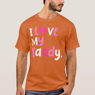 Ik hou het meest van mijn papa Beste papa ooit Vad T-shirt