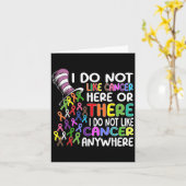 Ik hou hier niet van kanker of daar hou ik niet va kaart (Gele Bloem)