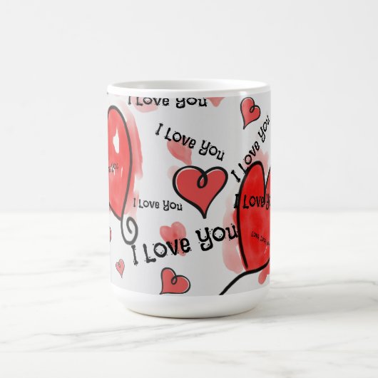 Ik hou, hou, hou van jou koffiemok (Center)