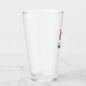 Ik hou (Italiaanse vlag hart) van je tekst Glas (Rechts)