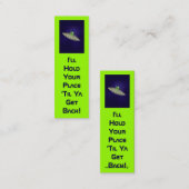 Ik hou je bladwijzer vast mini visitekaartje (Voorkant / Achterkant)