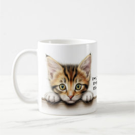 Ik hou je in de gaten Grappige Kat Koffiemok