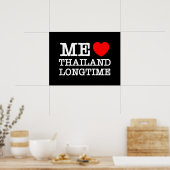 IK HOU LANG VAN THAILAND POSTER (Keuken)