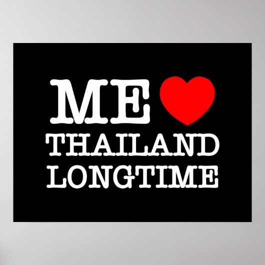 IK HOU LANG VAN THAILAND POSTER (Voorkant)