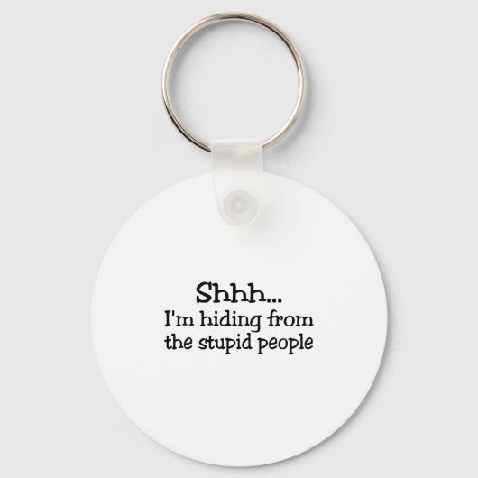 Ik hou me aan de stoute mensen. sleutelhanger (Voorkant)