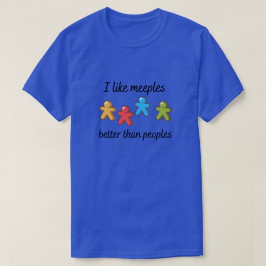Ik hou meer van appels dan van volken! t-shirt (Design voorkant)