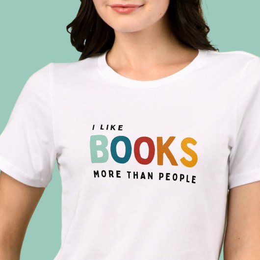 Ik hou meer van boeken dan van mensen Tri-Blend shirt