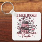 Ik hou meer van boeken dan van… sleutelhanger (Voorkant)