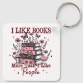 Ik hou meer van boeken dan van… sleutelhanger (Achterkant)