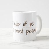 Ik hou meer van een kop joe... | Funny Coffee Slog (Voorkant rechts)