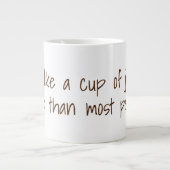 Ik hou meer van een kop joe... | Funny Coffee Slog (Voorkant)