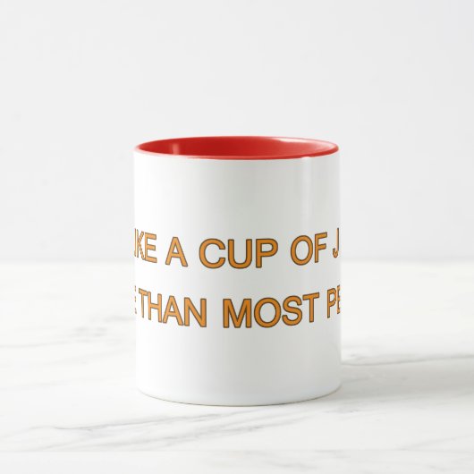 Ik hou meer van een kop joe... | Funny Coffee Slog (Midden)