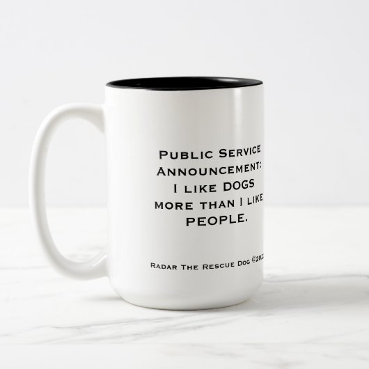 Ik hou meer van honden dan van de mok van mensen (Links)