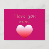 Ik hou meer van je briefkaart (Voorkant)