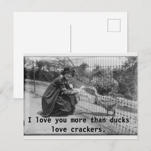 Ik hou meer van je Briefkaart (Voorkant / Achterkant)