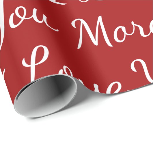 Ik hou meer van je cadeaupapier (Rol Hoek)