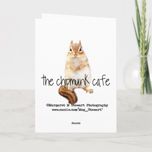 Ik hou meer van je... Chipmunk Kaart (Achterkant)