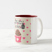 Ik hou meer van je dan cupcakes koffie Mok (Voorkant rechts)