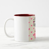 Ik hou meer van je dan cupcakes koffie Mok (Links)