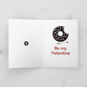 Ik hou meer van je dan Donuts Feestdagen Kaart (Binnen)