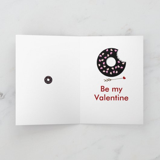 Ik hou meer van je dan Donuts Feestdagen Kaart (Binnen)