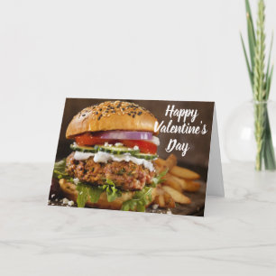 IK "HOU" MEER VAN JE DAN ** HAMBURGERS ** VALENTIJ KAART