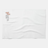 Ik hou meer van je dan van Bacon Theedoek (Horizontaal)