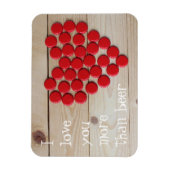 Ik hou meer van je dan van bier magneet (Verticaal)