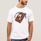 Ik hou meer van je dan van chocolade! t-shirt (Voorkant)