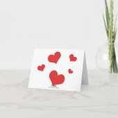 Ik hou meer van je dan van chocolade Valentijn Bedankkaart (Achterkant)