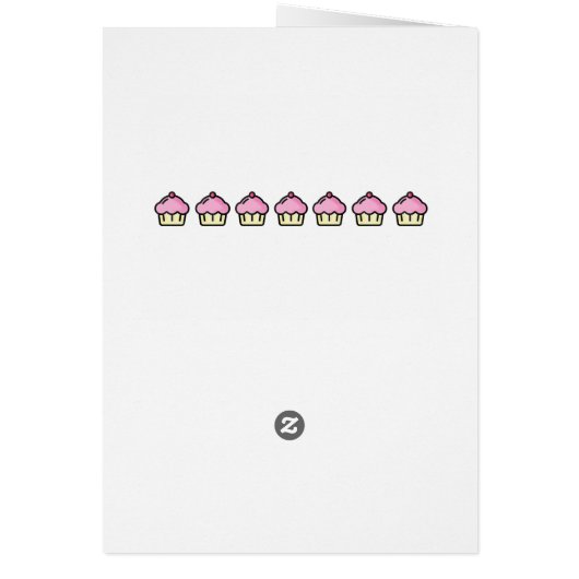 Ik hou meer van je dan van cupcakes. Moederdagkaar (Achterkant)