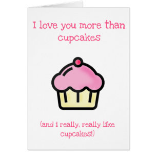 Ik hou meer van je dan van cupcakes. Moederdagkaar