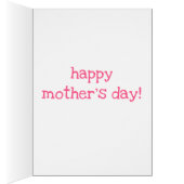 Ik hou meer van je dan van cupcakes. Moederdagkaar (Binnen (Rechts))