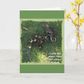 Ik hou meer van je dan van de wereld zelf. kaart (Gele Bloem)