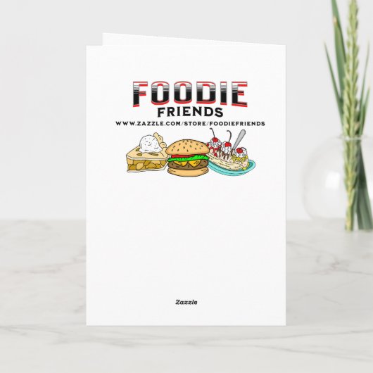 Ik hou meer van je dan van donuts | Leuke verjaard Kaart (Achterkant)