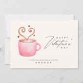 Ik hou meer van je dan van een grappige koffie val kaart (Voorkant)