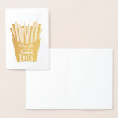 Ik hou meer van je dan van Franse feeën Folie Kaarten (Display)