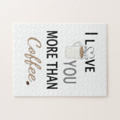 Ik hou meer van je dan van koffie legpuzzel (Horizontaal)