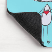 ik hou meer van je dan van koffiemousepad muismat (Hoek)