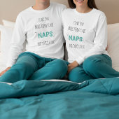 Ik hou meer van je dan van Naps Fun Valentijnse Pa T-shirt