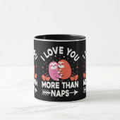 Ik hou meer van je dan van nippels mok (Midden)